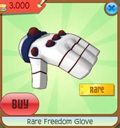 rare freedom glove aj worth.